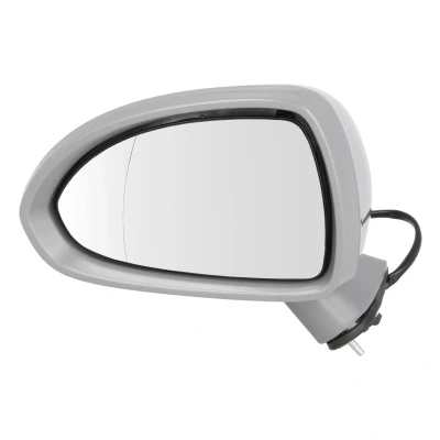 Abbildung von Außenspiegel Alkar 6155424 links grundiert, teilgrundiert elektrisch beheizbar, asphärisch für Linkslenker OPEL: Corsa D Hatchback, E Hatchback