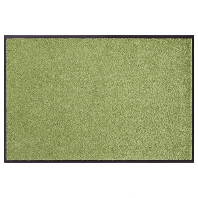 Abbildung von Hanse Home Fußmatte (S XXL) 90x150cm 12 Farben Fussmatte Outdoor Schmutzfangmatte Türmatte Waschbar &amp; Wetterfest rutschfest für Eingangsbereich Außenbereich Grün