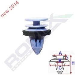 Abbildung von ROMIX C60668 Clip