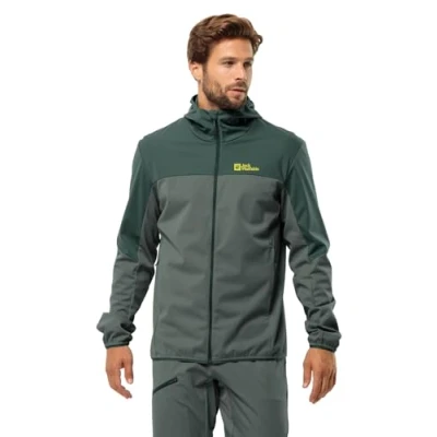 Abbildung von Jack Wolfskin Feldberg Softshelljacke, Herren, Größe: XXL, Slate green