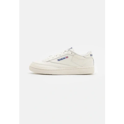 Abbildung von Reebok Classic CLUB C 85 Unisex Sneaker low, Größe: 42, Chalk/classic cobalt Leder und textil