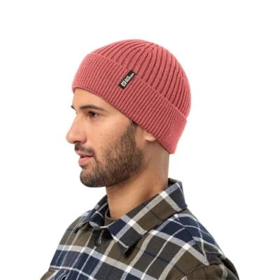 Abbildung von Jack Wolfskin Unisex Cosy Beanie Mütze, Red Coral, Einheitsgröße EU