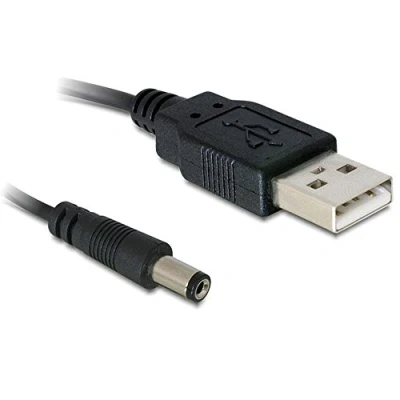 Abbildung von Delock Kabel USB Power &gt; DC 5,5 x 2,1 mm Stecker 1,0 m