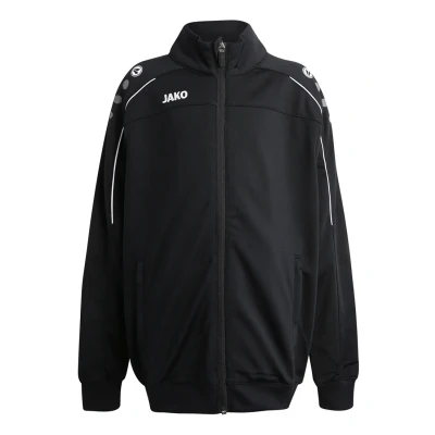 Abbildung von JAKO Classico Trainingsjacke für Kinder, Größe: 116, Schwarz