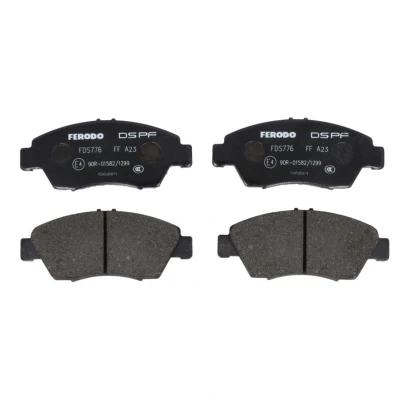 Abbildung von FERODO RACING FDS776 Bremsbelagsatz HONDA: CRX 3, CIVIC 8, 6 Coupe