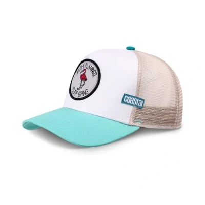 Abbildung von Coastal Trucker Cap Filthy Flamingo Beige Weiß, Size:ONE Size