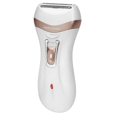 Abbildung von ProfiCare Epilierer PC LBS 3002 3in1, Lady Shaver und Hornhautentferner in Einem, Akkubetrieben, mit praktischer Aufbewahrungstasche, weiß champagner