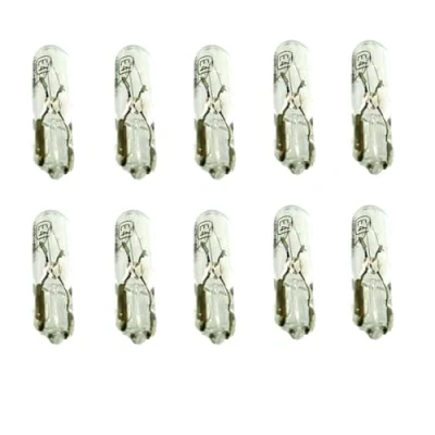 Abbildung von CARALL 10 Stück Halogenlampen 12V für Auto (T5 W1,2W 1,2W)