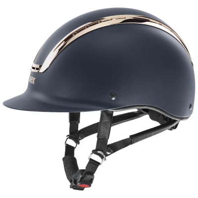 Abbildung von Uvex Reithelm Suxxeed Chrome Matt Navy/Coral