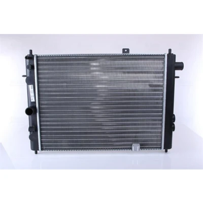 Abbildung von NISSENS 63170 Kühler, Motorkühlung Aluminium 530 415 34 Kühlrippen gelötet OPEL: Ascona C CC, Saloon