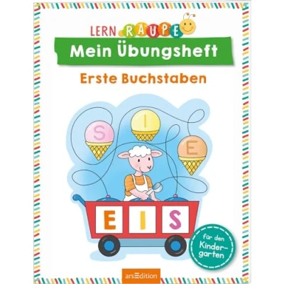 Abbildung von Lernraupe Mein Übungsheft Erste Buchstaben: für den Kindergarten Aufgaben und Übungen Kinder ab 3 Jahren