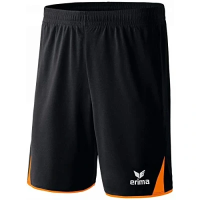 Abbildung von Erima 5CUBES kurze Sporthose, Herren, Größe: Medium, Black/orange