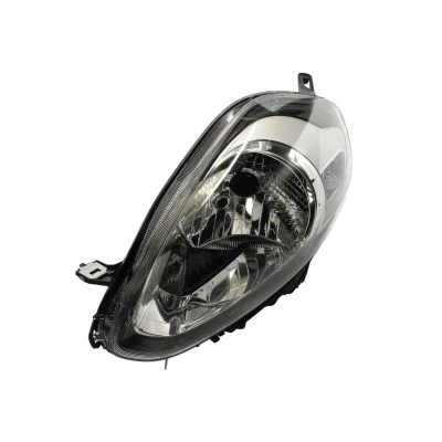 Abbildung von TYC 20 12262 05 2 Scheinwerfer links H4, P21W mit Tagfahrlicht für Rechtsverkehr Elektromotor FIAT: Punto Evo Hatchback, III Hatchback