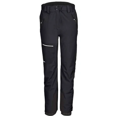 Abbildung von killtec Damen Skihose/Funktionshose mit Kantenschutz und Schneefang KSW 49 WMN SKI PNTS, schwarz blau, 40, 41985 000