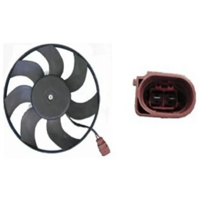 Abbildung von MAHLE ORIGINAL CFF 186 001S Lüfter 295 12 elektrisch VOLKSWAGEN: Golf 5, Touran I, Eos, SKODA: Octavia II Hatchback, Yeti, 2 Combi