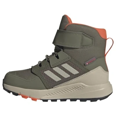Abbildung von adidas Terrex Trailmaker High Cold.RDY Hiking Shoes Wanderschuhe, Olive strata/Wonder beige/orange, 28.5 EU
