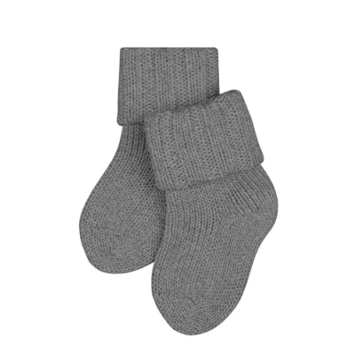 Abbildung von Falke Flausch Socken für Kinder, Größe: 62/68, Light greymel