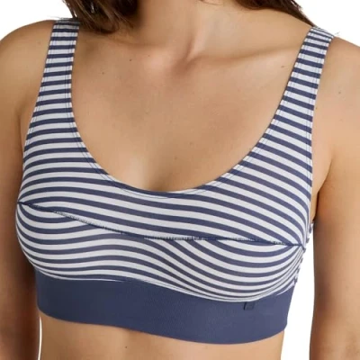 Abbildung von CALIDA Bustier »Elastic«, breites Unterbrustband, ohne Bügel, Baumwollmischung