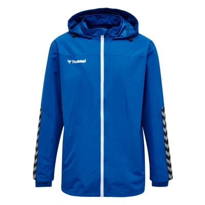 Abbildung von Hummel Hmlauthentic Regenjacke / wasserabweisende Jacke für Kinder, Größe: 176, True blue