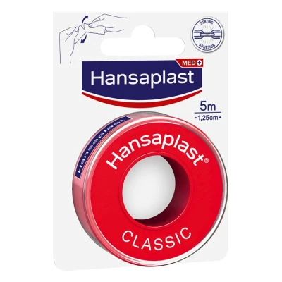 Abbildung von Hansaplast Fixierpflaster Classic 5mx1,25cm