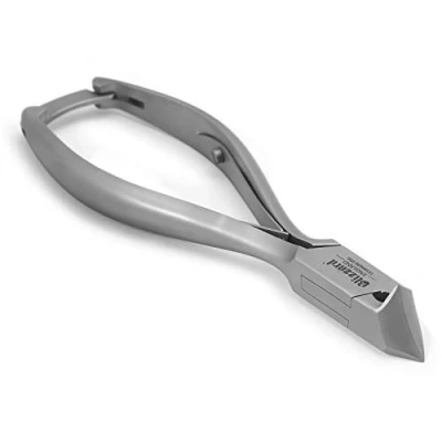 Abbildung von Blizzard Nagelzange Podologie Werkzeug mit gewölbter Schneide 20 mm für kräftige Fußnägel Kopfschneider Arbeiten bis in den Nagelfalz Fußpflege CE Medizinprodukt Edelstahl 13,5 cm