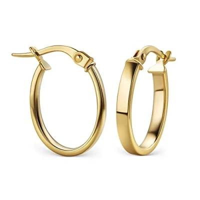 Abbildung von Miore Ohrringe Damen Gelbgold 9 Karat / 375 Gold Creolen