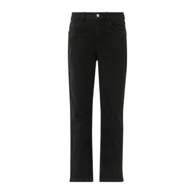 Abbildung von comma casual identity Jeans Straight Leg, Damen, Größe: 38, Schwarz