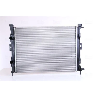 Abbildung von NISSENS 63764 Kühler, Motorkühlung Aluminium 587 430 18 Kühlrippen mechanisch gefügt RENAULT: SCENIC 2, GRAND Megane II Box Body / Estate