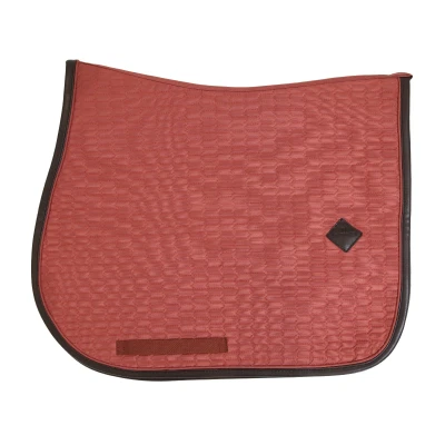 Abbildung von Kentucky Springsatteldecke Color Edition Leder Corale Warmblut