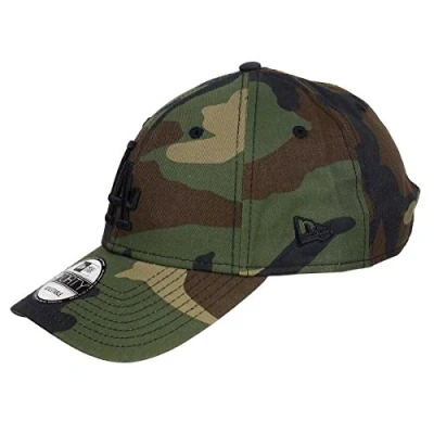 Abbildung von New Era Los Angeles Dodgers MLB League Essential Woodland Camouflage 9Forty Adjustable Cap One Size