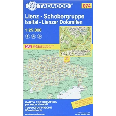 Abbildung von Wanderkarte 74 Lienz Schobergruppe Iseltal Lienzer Dolomiten 1:25 000 (Carte topografiche per escursionisti, Band 74)