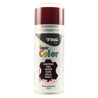 Abbildung von TRG The One Super Color, Sprühfarbe für Lederschuhe, Violett (336 Mulberry), 150 ml