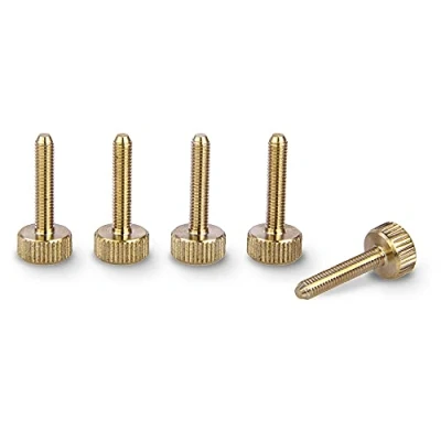 Abbildung von Messing Rändelschrauben M3 x 15mm 1 Satz (5 Stück) Computerschrauben