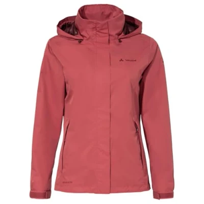 Abbildung von Vaude Escape Regenjacke / wasserabweisende Jacke, Damen, Größe: 34, Brick