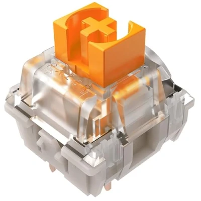 Abbildung von Razer Mechanical Switches Pack Yellow Linear Switch (3. Gen, Optimiert für Gaming, Transparentes Gehäuse mit LED Linse, Lebensdauer von 100 Mil. Tastenanschlägen, 3 polige Anschlüsse)