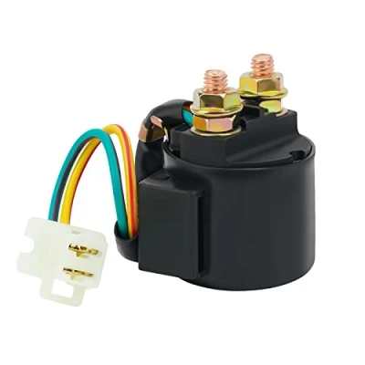 Abbildung von AHL Motorrad Starterrelais Anlasserrelais Magnetschalter für yamaha WARRIOR 350 YFM350 1987 2004/yamaha SR185 XS850 XS1100 XZ550/yamaha VIRAGO 535 XV535 2000/yamaha XJ550 XJ650 XJ750 XJ900