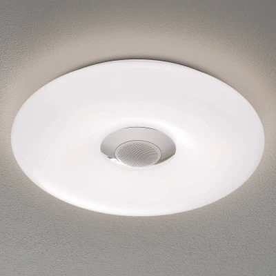 Abbildung von näve LED Deckenleuchte »NASHVILLE«, Leuchtmittel Board fest integriert, &quot;Nashville&quot;, RGB Farbwechsler, dimmbar, Bluetoothspeaker