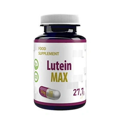 Abbildung von Lutein Augen 50mg 90 Vegan Kapseln, Laborgeprüft, Hochdosiert, Nicht GVO