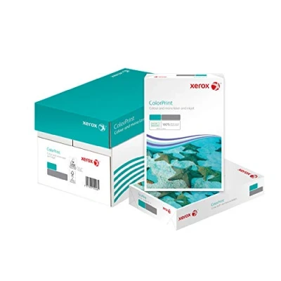 Abbildung von Xerox ColorPrint Premium Farblaser Druckerpapier, weiß, 120 g/m², A4, FSC Mix credit, 1 Karton zu 4 Pakete (2000 Blatt), 003R96602