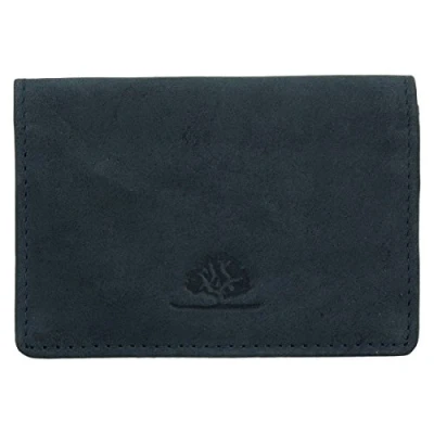 Abbildung von Greenburry Vintage Leder Vistenkarten Etui Kreditkartenhülle Kartenetui 1684, Navy, Einheitsgröße