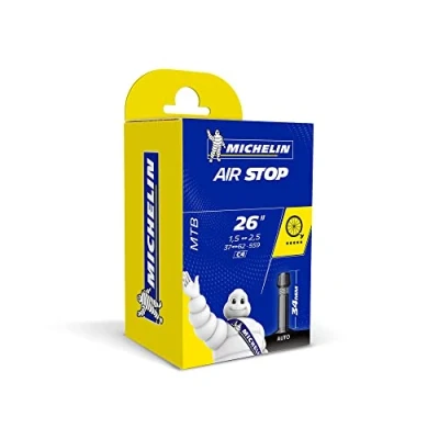 Abbildung von Michelin Schlauch C4 Airstop 26&quot; Standart Fahrradschlauch, Standard 35, Zoll, 35/47 622/635