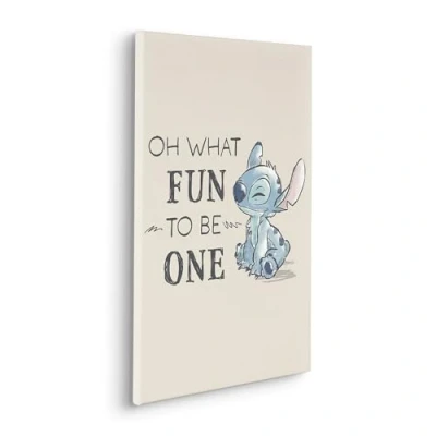 Abbildung von Komar Leinwandbild »Disney Lilo and Stitch Oh What Fun«, Disney, (1 St.), 40 x 60 cm (Breite Höhe) Kinderzimmer, Dekoration
