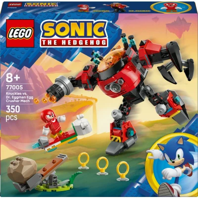 Abbildung von Knuckles vs. Dr. Eggmans Egg Crusher Mech