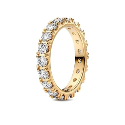Abbildung von PANDORA Sparkling Row Eternity Ring 160050C01 48