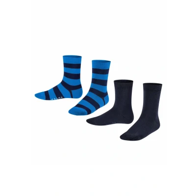Abbildung von Falke Happy Stripe 2Pack multipack Socken für Kinder, Größe: 23 26, Black