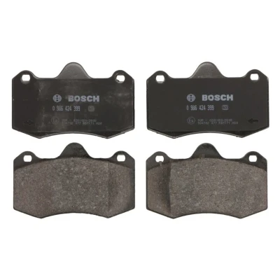 Abbildung von BOSCH 0 986 424 399 Bremsbelagsatz Low Metallic SEAT: Ibiza 4 Sportcoupe, 4, ST, RENAULT: CLIO 2