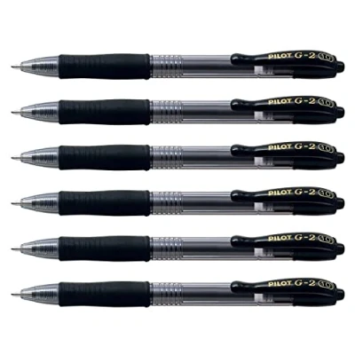 Abbildung von PILOT Gelschreiber G2 10, Druckmechanik,Strichfarbe: schwarz VE=6