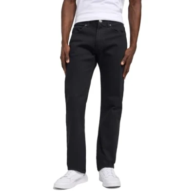 Abbildung von Lee Herren Straight Fit Mvp Jeans, Schwarz, 33W / 36L