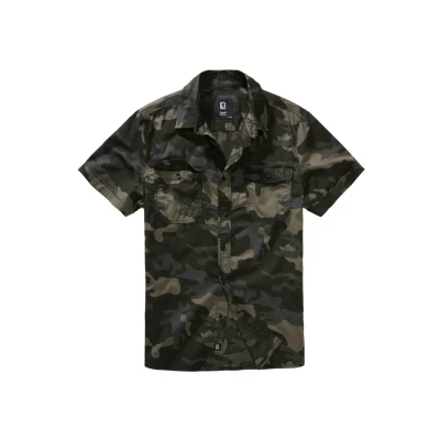 Abbildung von Brandit Roadstar Hemd, Herren, Größe: XL, Darkcamo