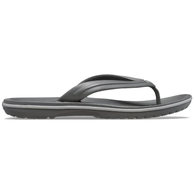 Abbildung von Crocs Pantoletten Unisex Crocband Flip Grau 48 49 TPU